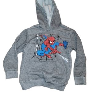 Marvel Spider-man Kids Hoodie Size 5/6